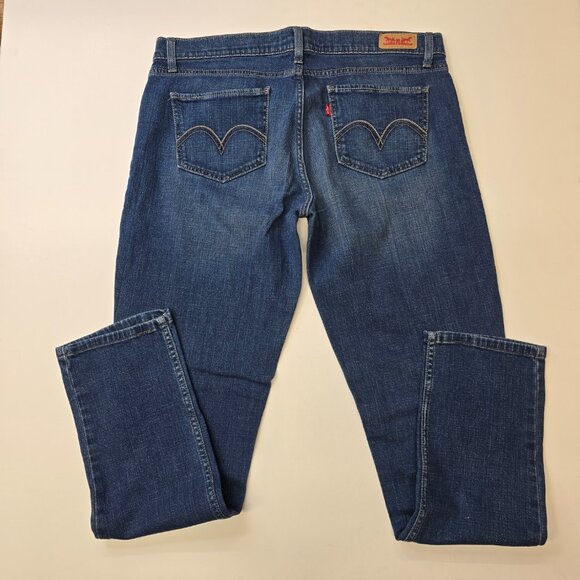 Levi 524 Too Superlow Medium Wash Size 16 - check measures no size tag - Picture 4 of 8